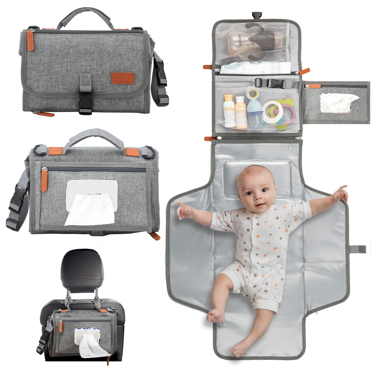 CloudFold™ — Portable Diaper Changing Pad
